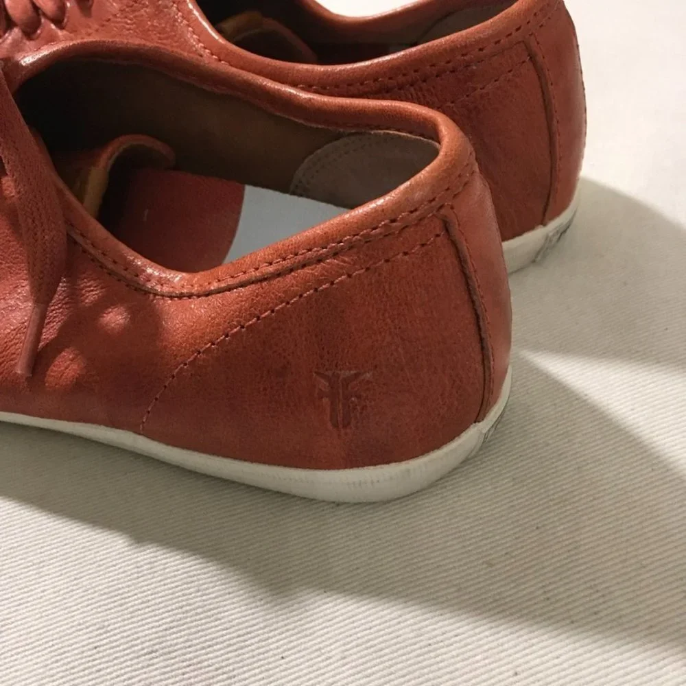 Frye Miller Low Top Waxed Brown Vintage Sneaker
